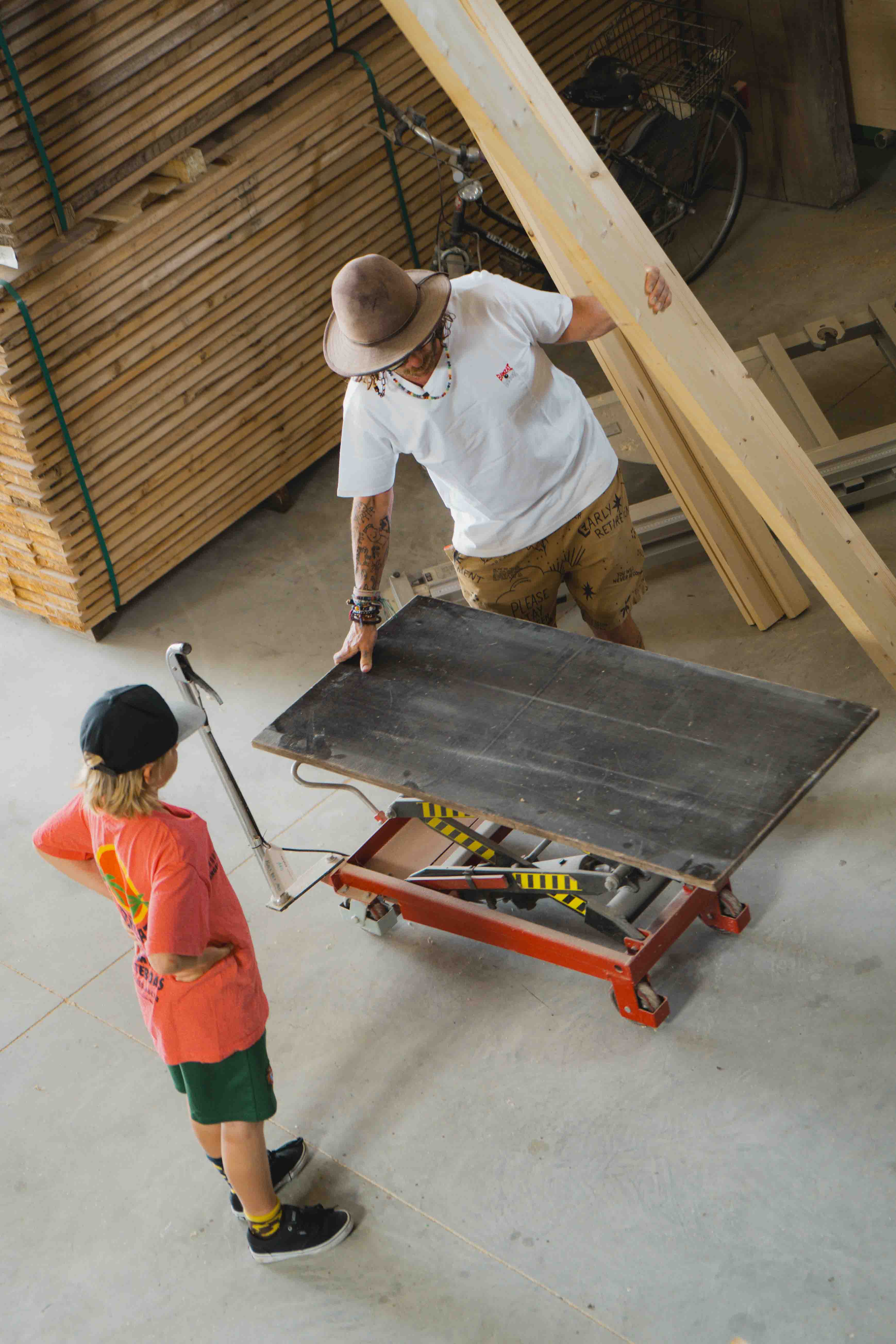 Banzai Originals BTS — heritage skateboards detail
